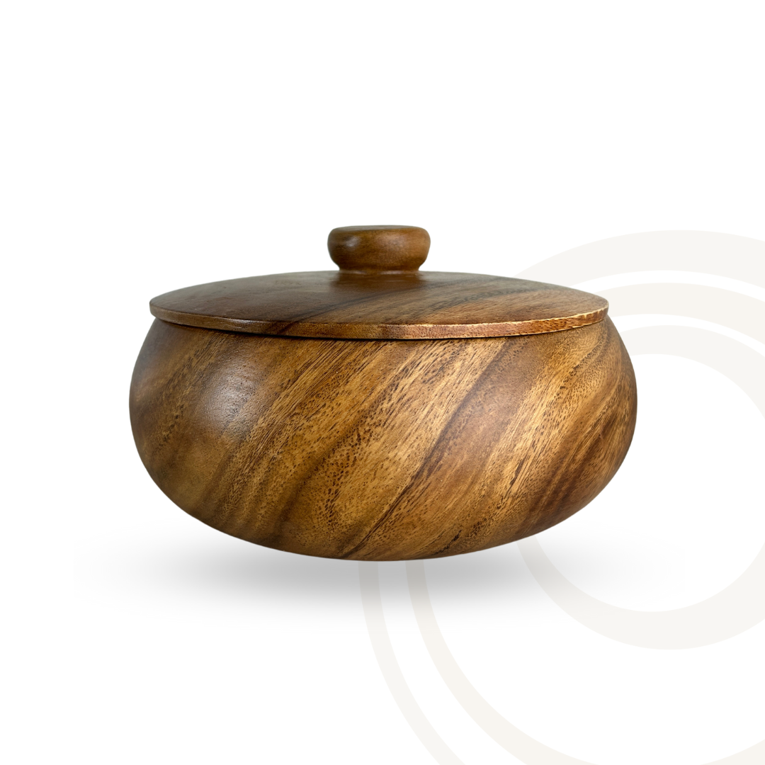 Salad / Serving Bowl, Acacia Wood, 12 x 5, Calabash Collection