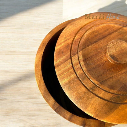 Rice Serving Bowl Acacia