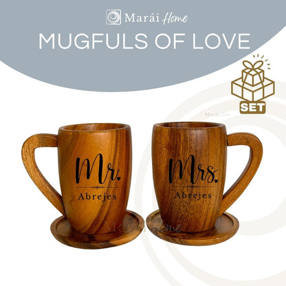 [Couple Set] Mugfuls of Love - Latte