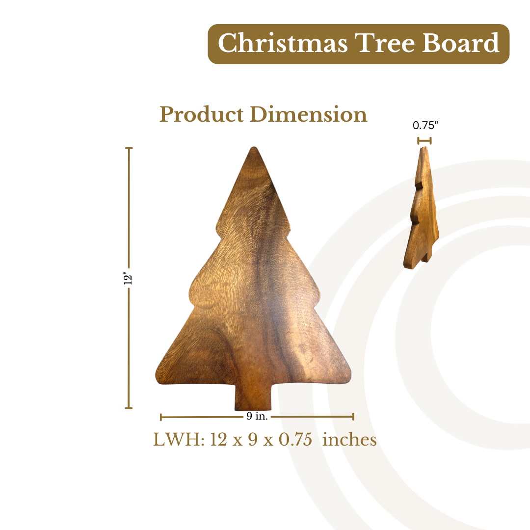 Wooden Christmas Tree Board/Decor